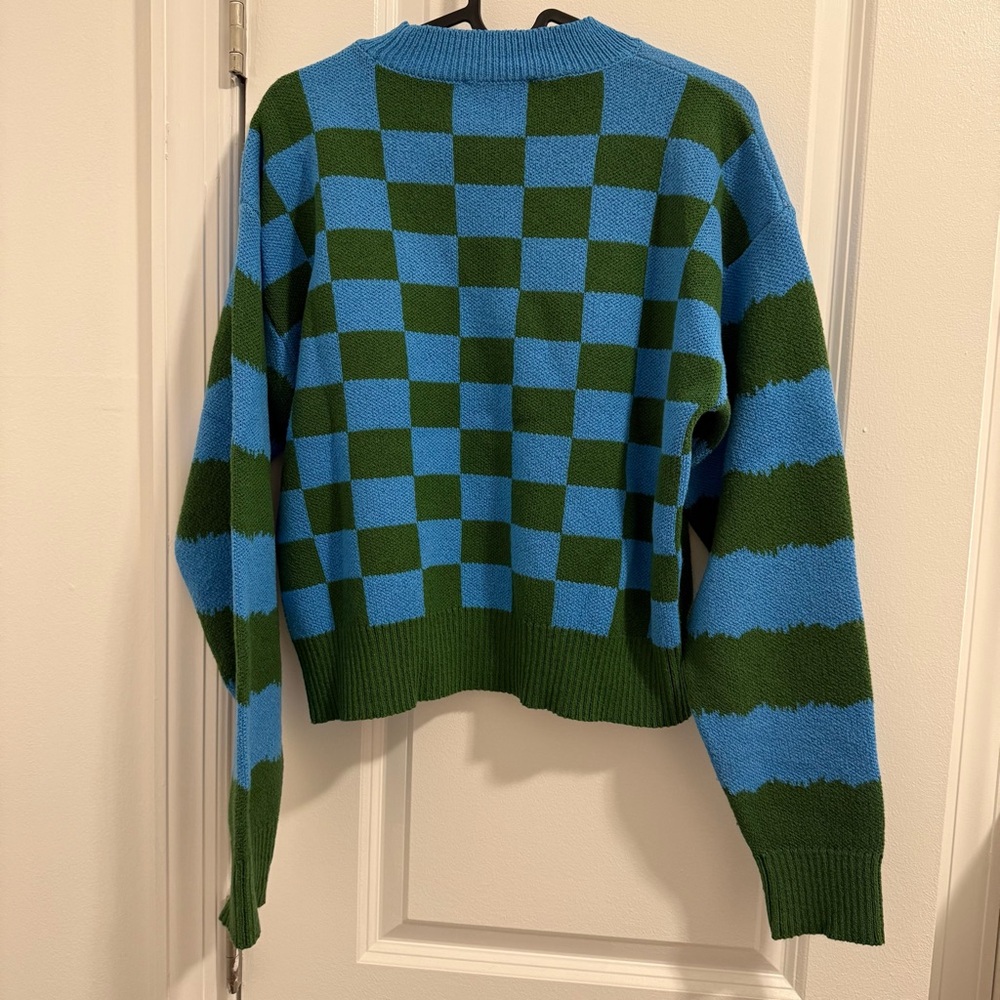 ZARA MUSHROOM PATTERN SWEATER size S - Picture 6 of 9
